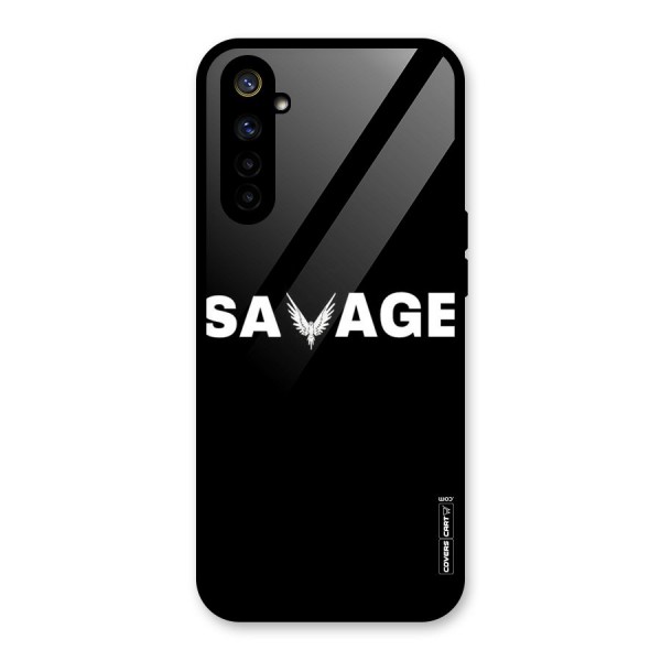 Savage Glass Back Case for Realme 6