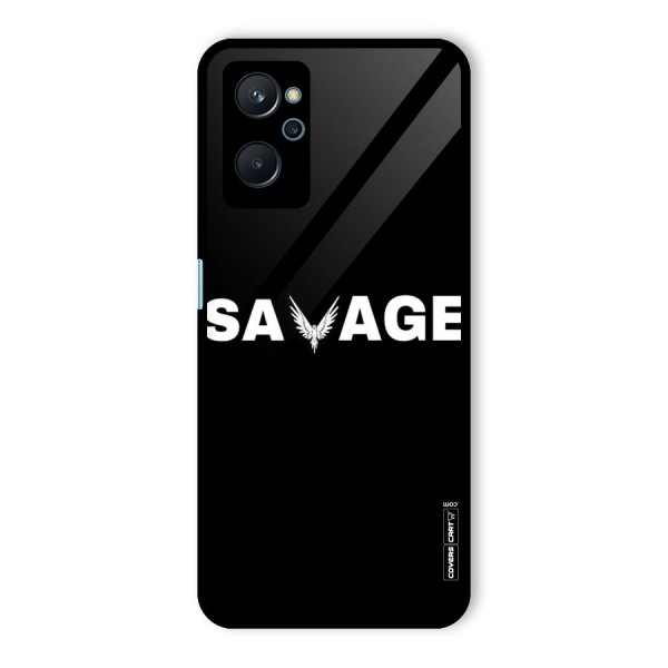 Savage Glass Back Case for Realme 9i