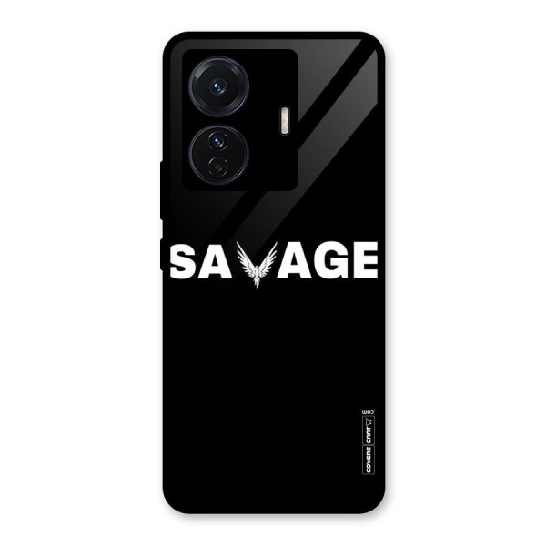 Savage Glass Back Case for Vivo T1 Pro