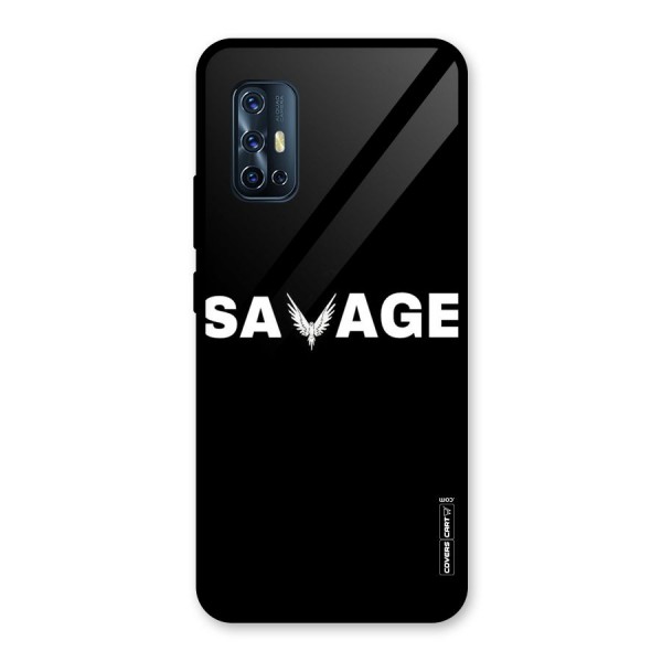 Savage Glass Back Case for Vivo V17