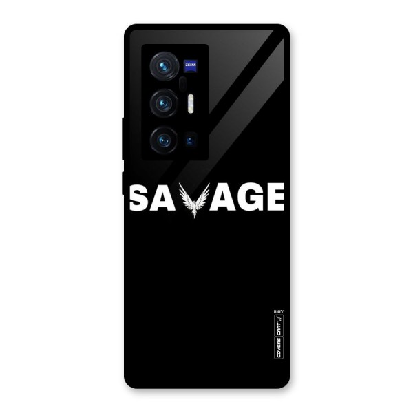 Savage Glass Back Case for Vivo X70 Pro Plus