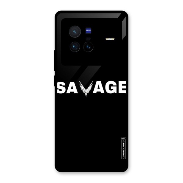 Savage Glass Back Case for Vivo X80