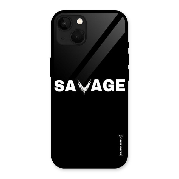 Savage Glass Back Case for iPhone 13