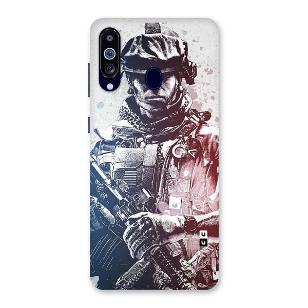 Saviour Back Case for Galaxy A60