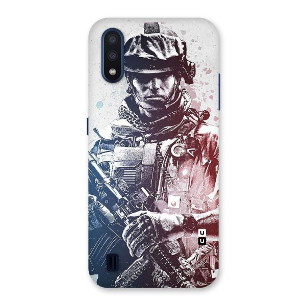 Saviour Back Case for Galaxy M01