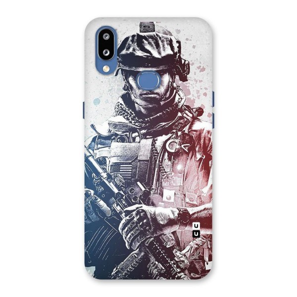 Saviour Back Case for Galaxy M01s