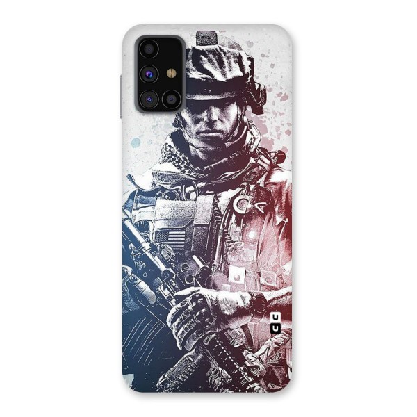 Saviour Back Case for Galaxy M31s