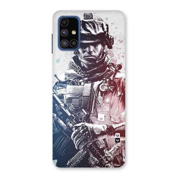 Saviour Back Case for Galaxy M51