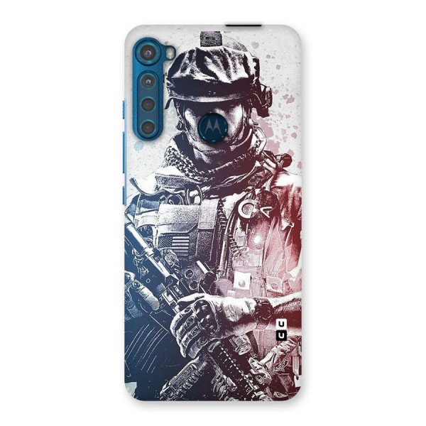 Saviour Back Case for Motorola One Fusion Plus