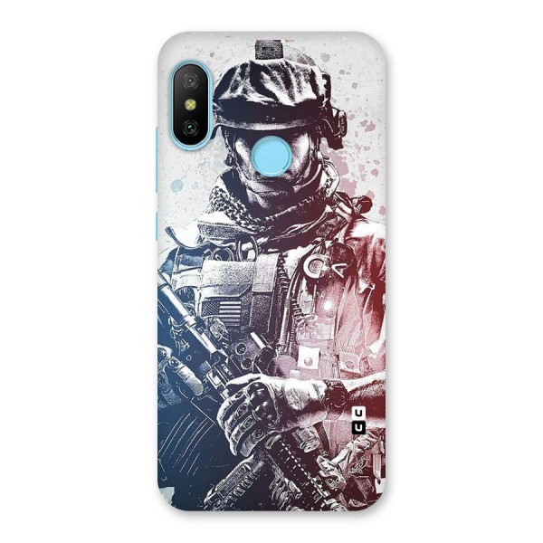 Saviour Back Case for Redmi 6 Pro