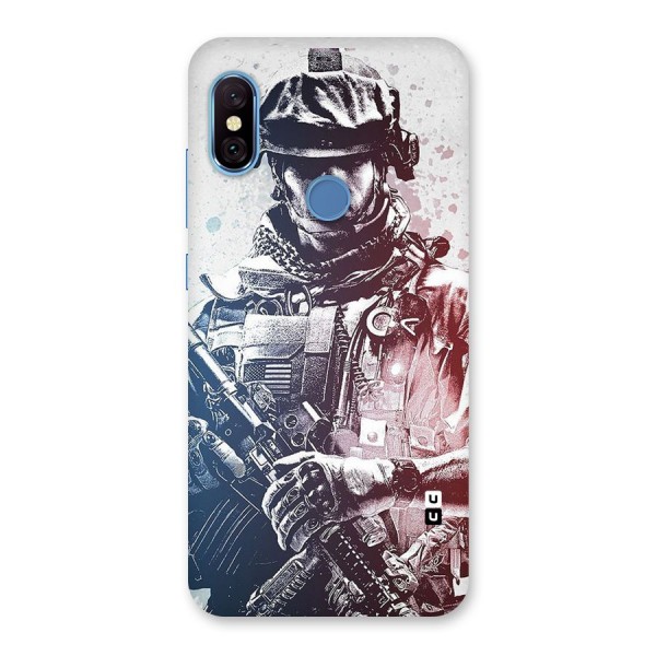 Saviour Back Case for Redmi Note 6 Pro