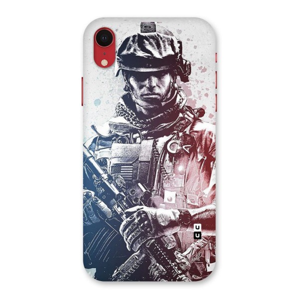 Saviour Back Case for iPhone XR