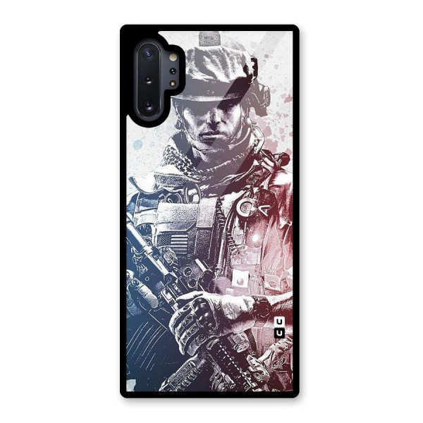 Saviour Glass Back Case for Galaxy Note 10 Plus