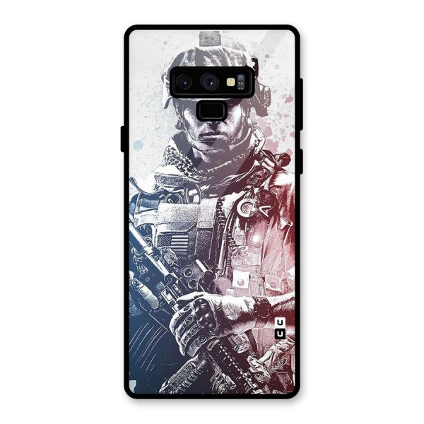 Saviour Glass Back Case for Galaxy Note 9