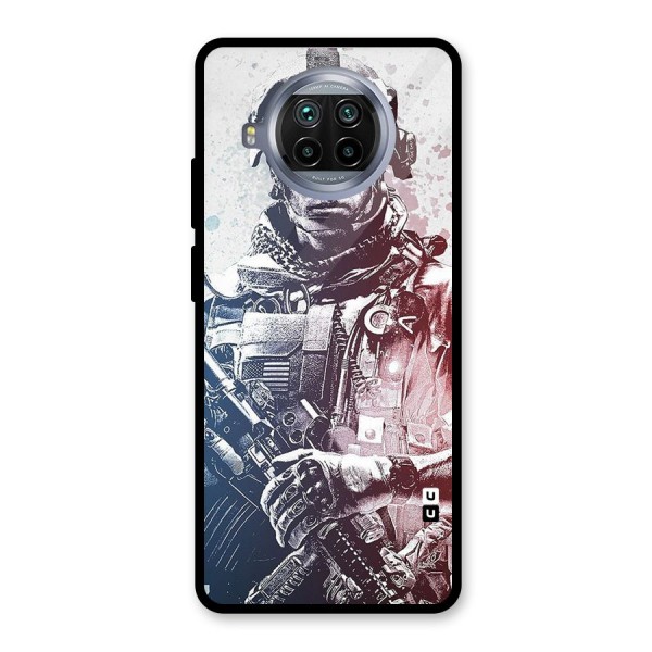 Saviour Glass Back Case for Mi 10i