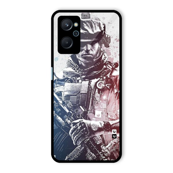 Saviour Glass Back Case for Realme 9i