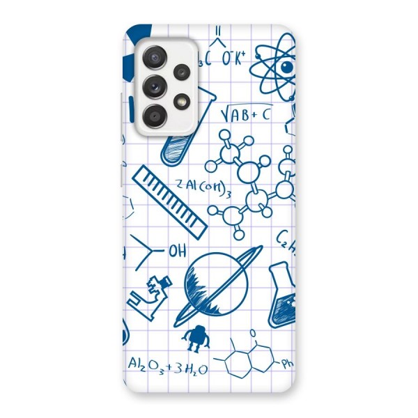 Science Notebook Back Case for Galaxy A52