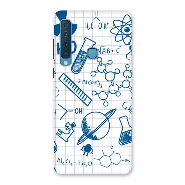 Science Notebook Back Case for Galaxy A9 (2018)