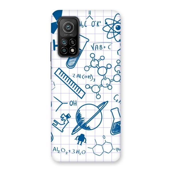 Science Notebook Back Case for Mi 10T Pro 5G