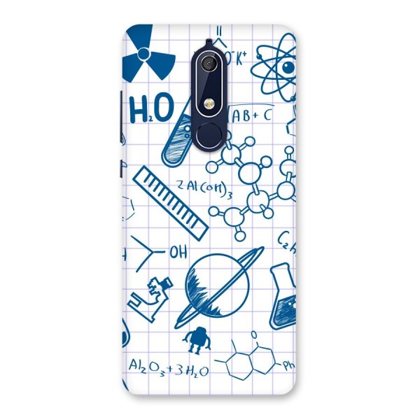 Science Notebook Back Case for Nokia 5.1