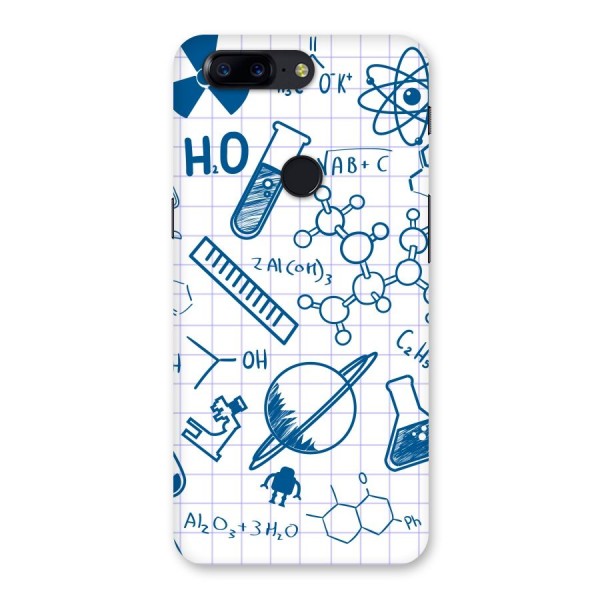 Science Notebook Back Case for OnePlus 5T