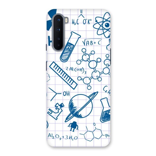 Science Notebook Back Case for OnePlus Nord