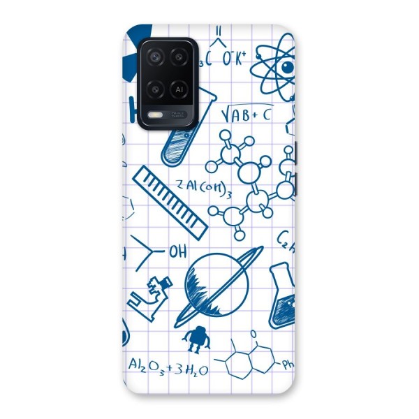 Science Notebook Back Case for Oppo A54