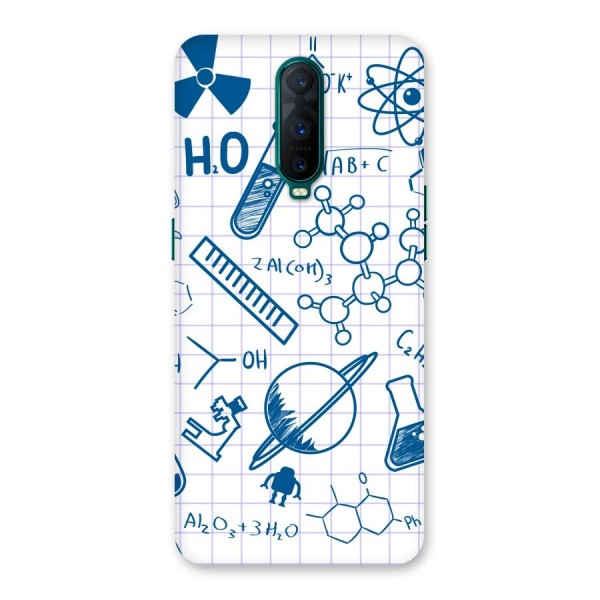 Science Notebook Back Case for Oppo R17 Pro