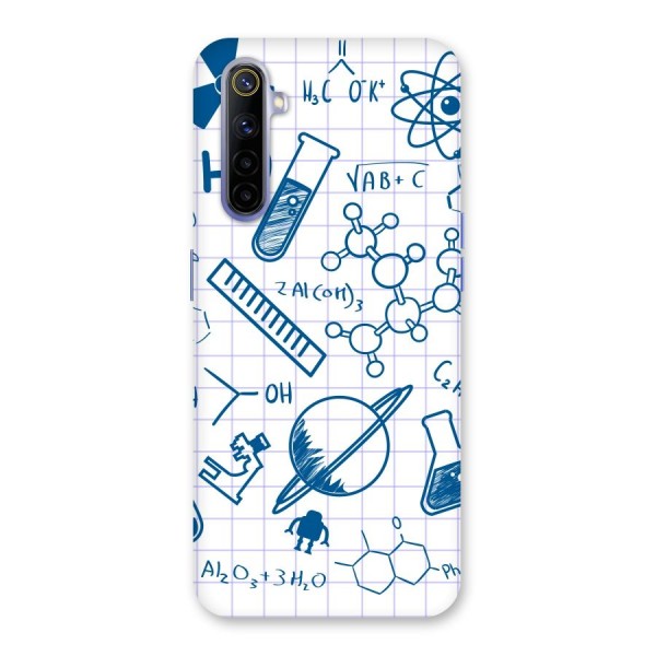 Science Notebook Back Case for Realme 6