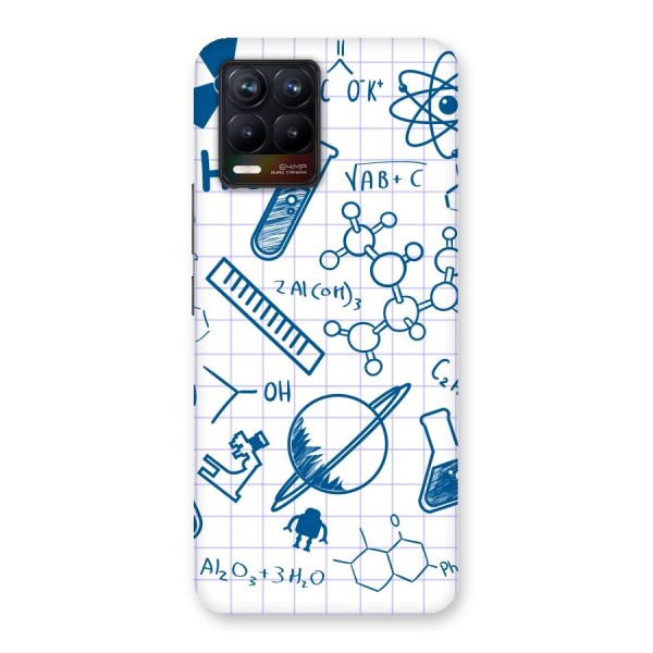 Science Notebook Back Case for Realme 8