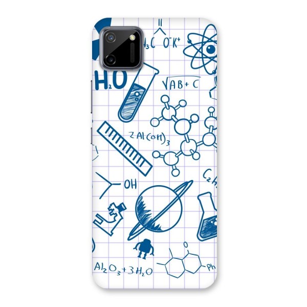 Science Notebook Back Case for Realme C11