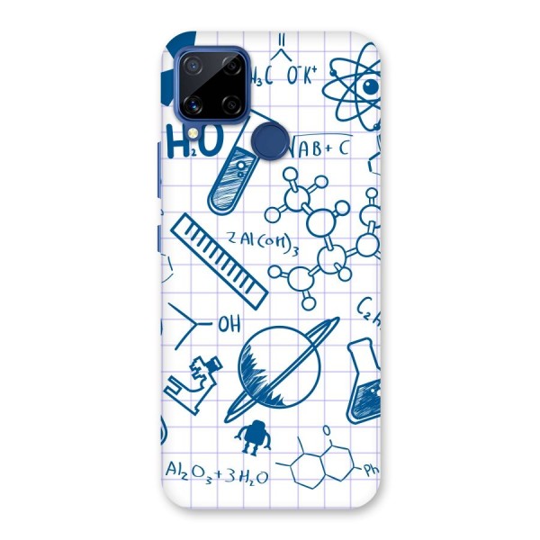 Science Notebook Back Case for Realme C12