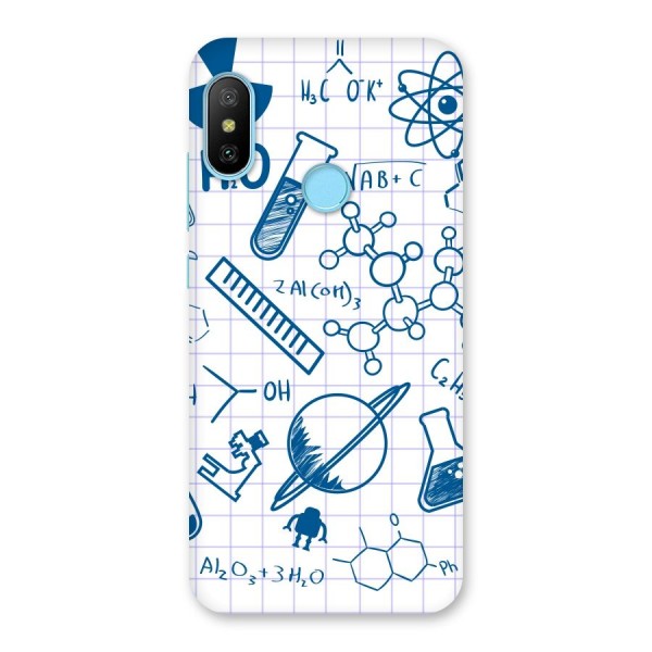 Science Notebook Back Case for Redmi 6 Pro