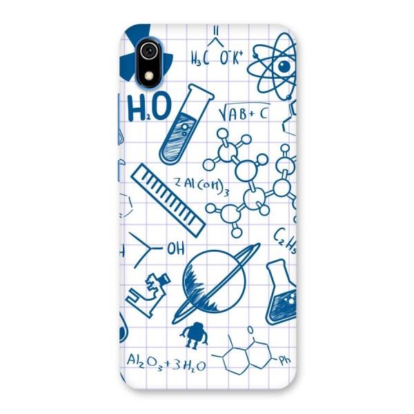 Science Notebook Back Case for Redmi 7A