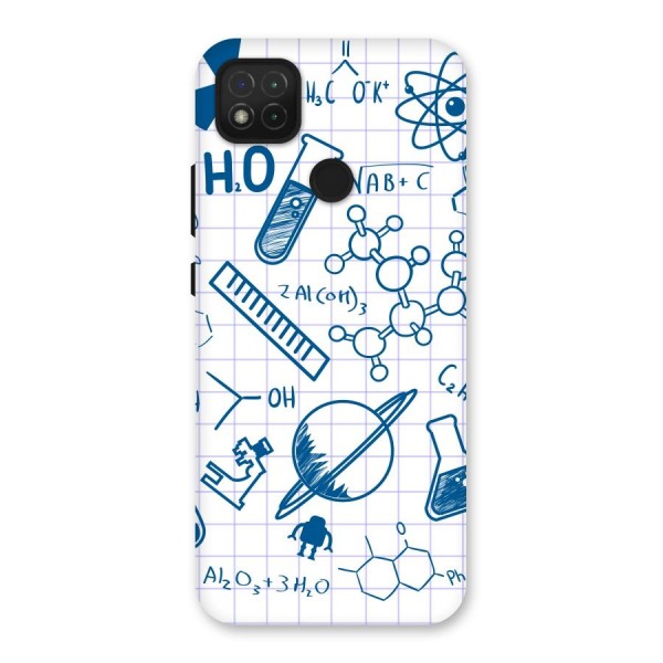 Science Notebook Back Case for Redmi 9C