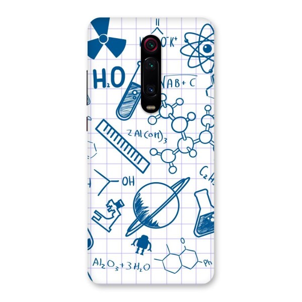 Science Notebook Back Case for Redmi K20 Pro