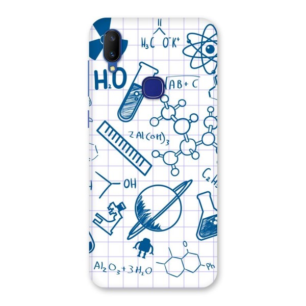 Science Notebook Back Case for Vivo V11