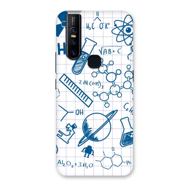 Science Notebook Back Case for Vivo V15