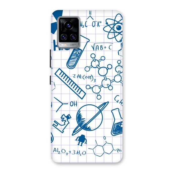 Science Notebook Back Case for Vivo V20 Pro