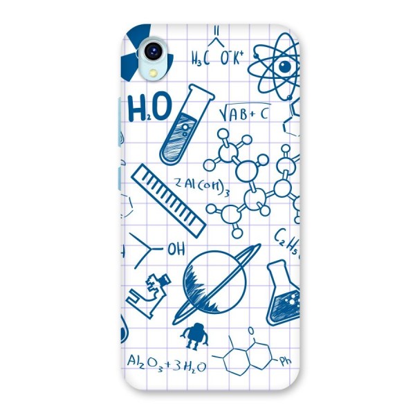 Science Notebook Back Case for Vivo Y1s