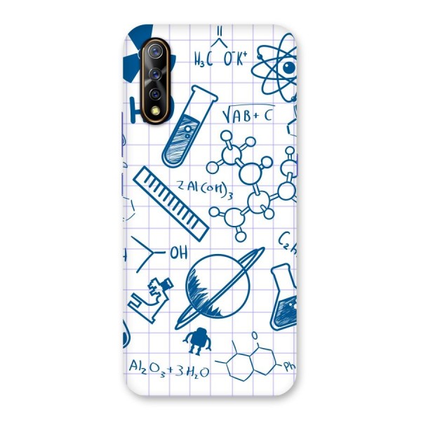 Science Notebook Back Case for Vivo Z1x