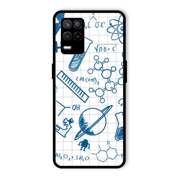 Science Notebook Glass Back Case for Realme 9 5G