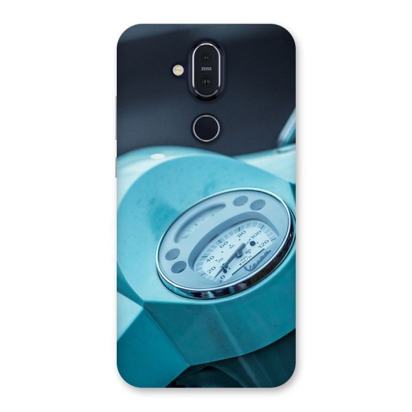 Scooter Meter Back Case for Nokia 8.1