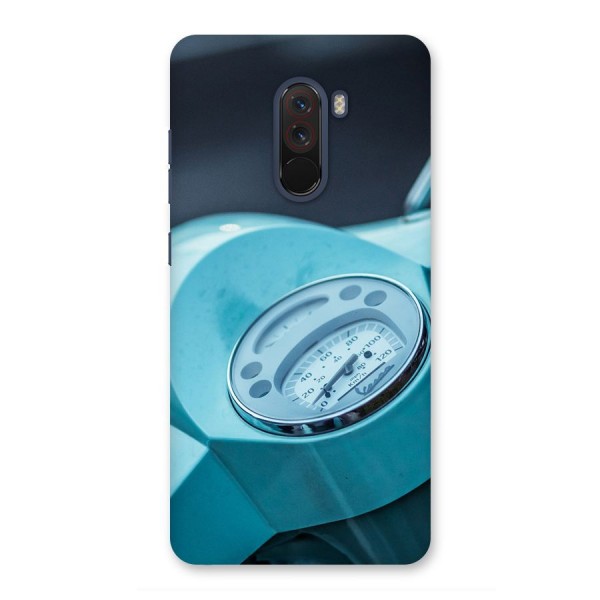 Scooter Meter Back Case for Poco F1