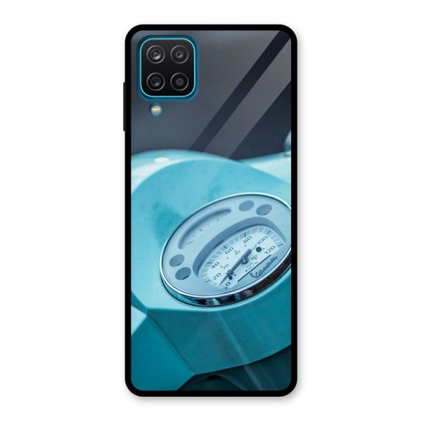 Scooter Meter Glass Back Case for Galaxy A12