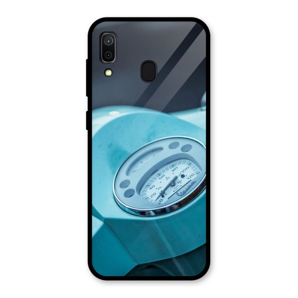 Scooter Meter Glass Back Case for Galaxy A30