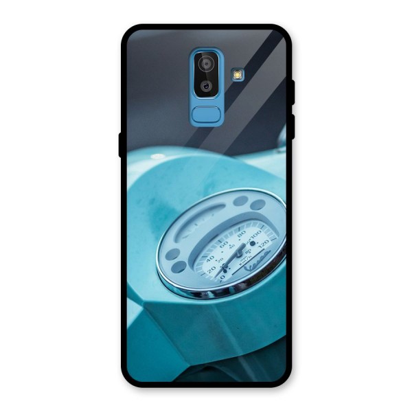 Scooter Meter Glass Back Case for Galaxy J8