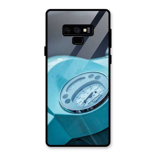 Scooter Meter Glass Back Case for Galaxy Note 9