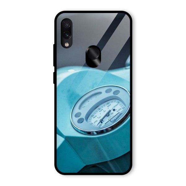 Scooter Meter Glass Back Case for Redmi Note 7