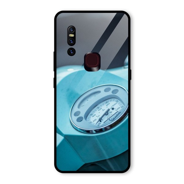 Scooter Meter Glass Back Case for Vivo V15